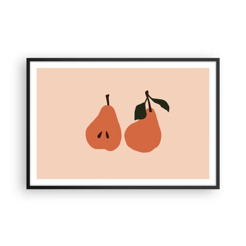 Plakát v černém rámu - Čirá sladkost - 91x61 cm