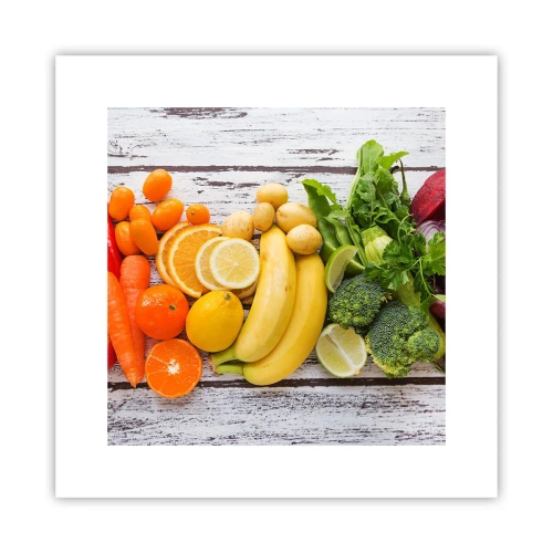 Plakát - To nestačí? - 30x30 cm