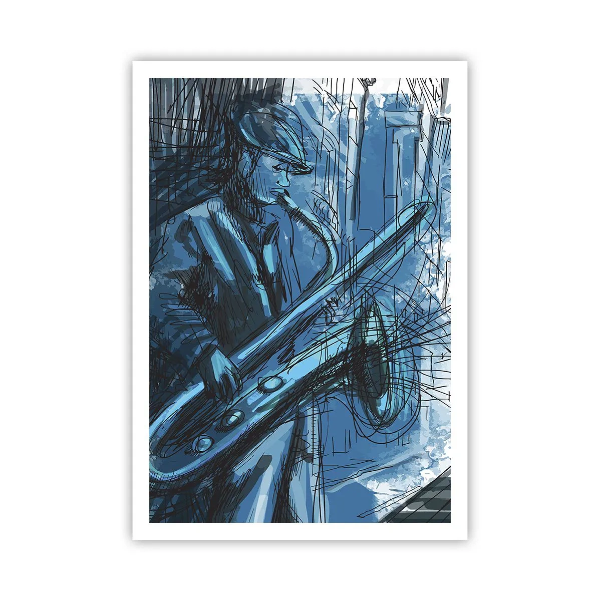 Plakát - Městská rapsodie - 70x100 cm
