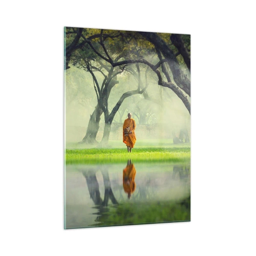 Obraz na skle - Na cestě k osvícení - 50x70 cm