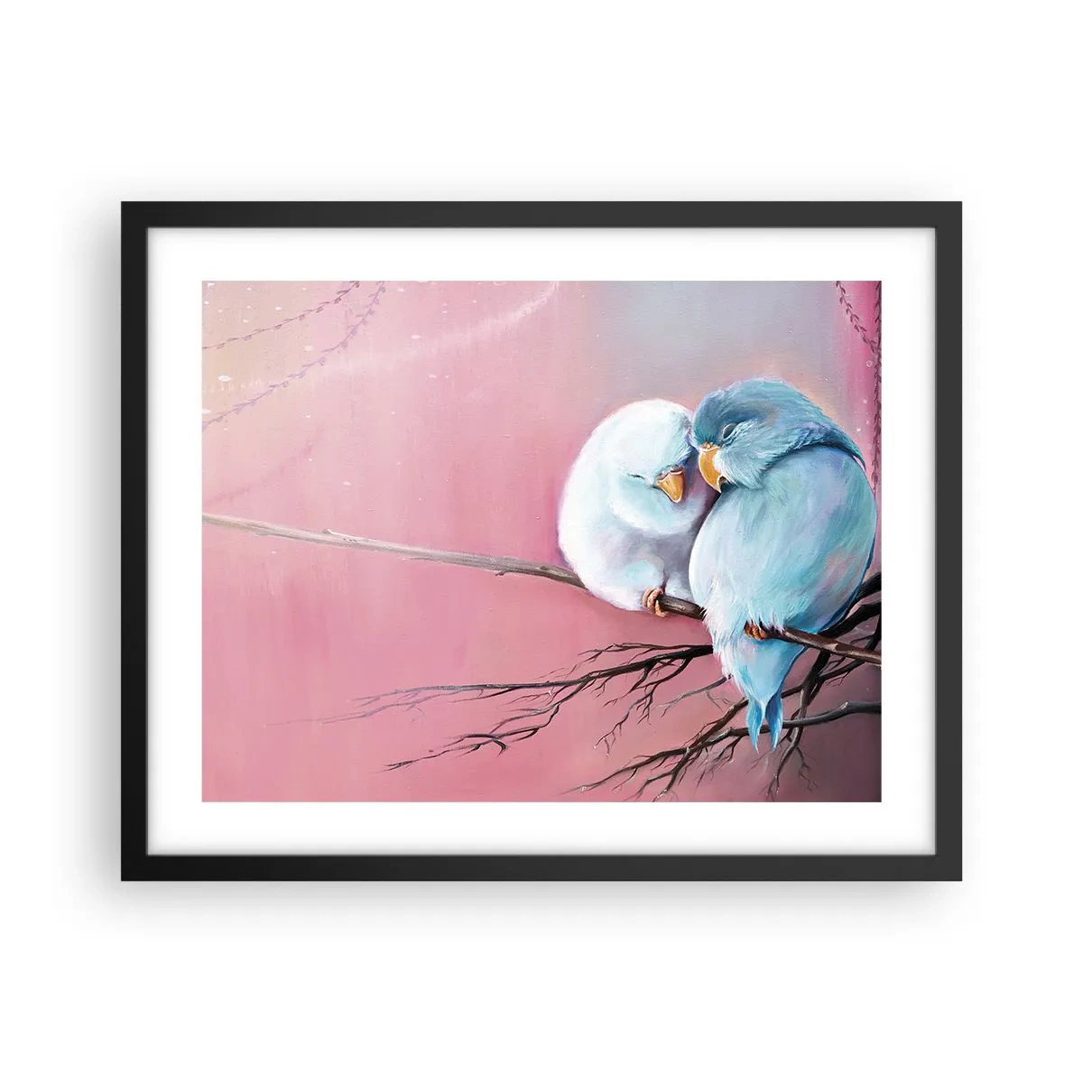 Plakát v černém rámu - Co k tomu dodat?… - 50x40 cm