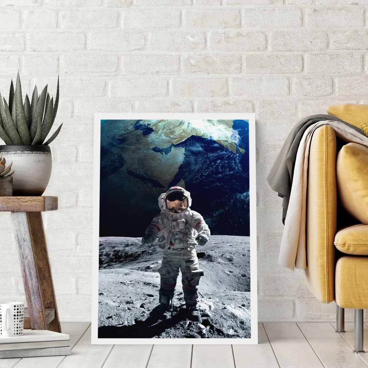 Plakát - Pozdravy s Měsíce - 30x40 cm