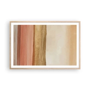Plakát v rámu světlý dub - Vertikální kompozice - 91x61 cm