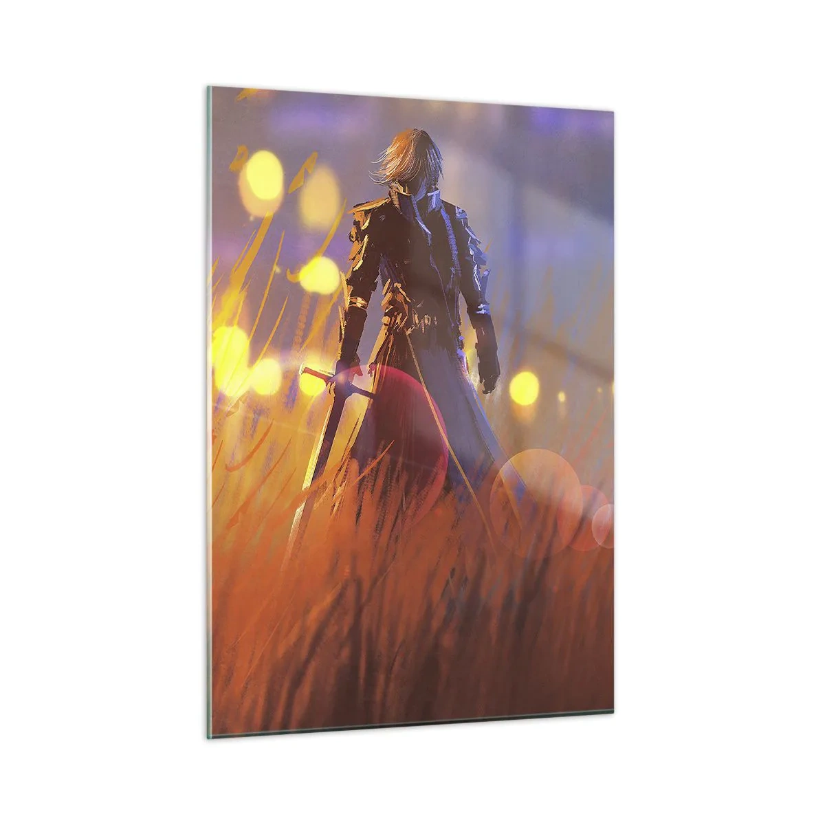 Obraz na skle - Bludný rytíř - 50x70 cm