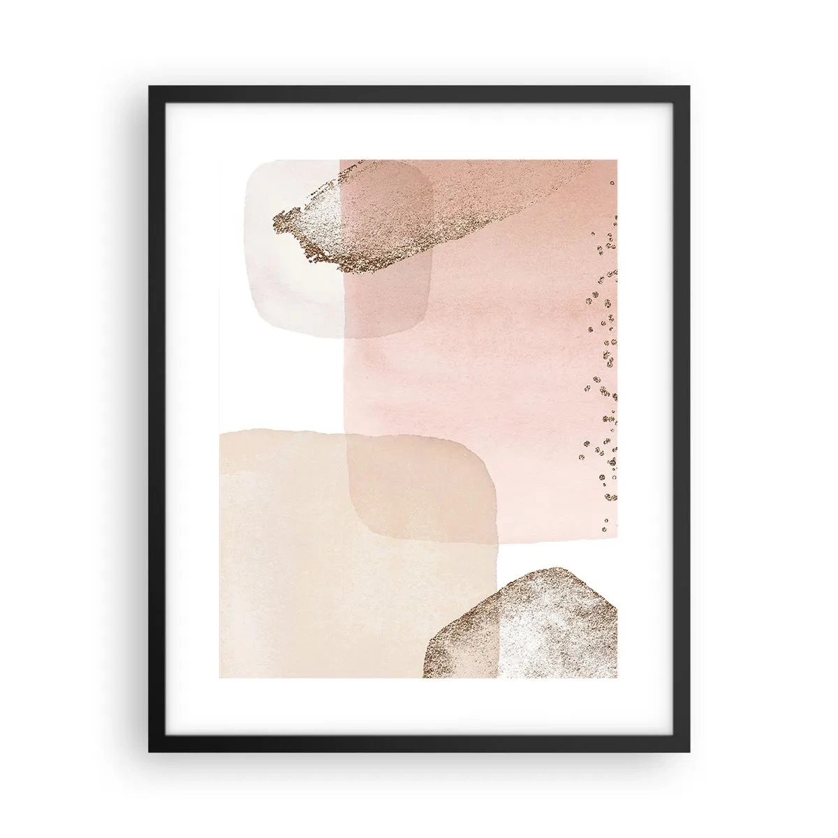 Plakát v černém rámu - Pohled skrze barvy - 40x50 cm