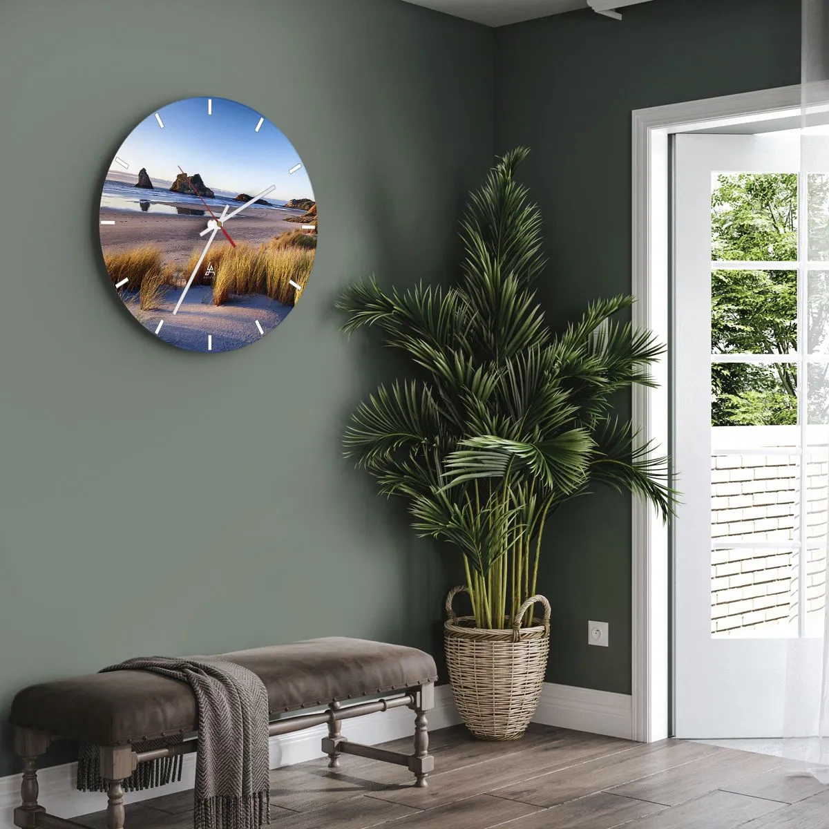 Nástěnné hodiny - Pro hledače klidu - 30x30 cm