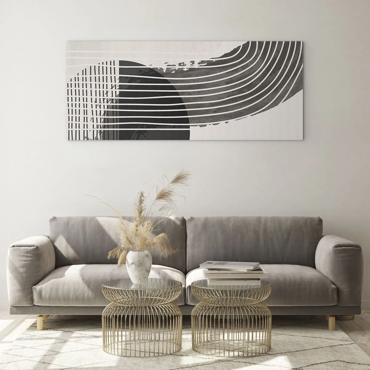 Obraz na skle - Tam a zpět - 100x40 cm