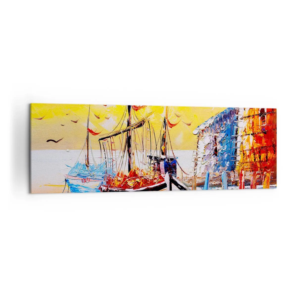 Obraz na plátně - Šťastný návrat - 160x50 cm