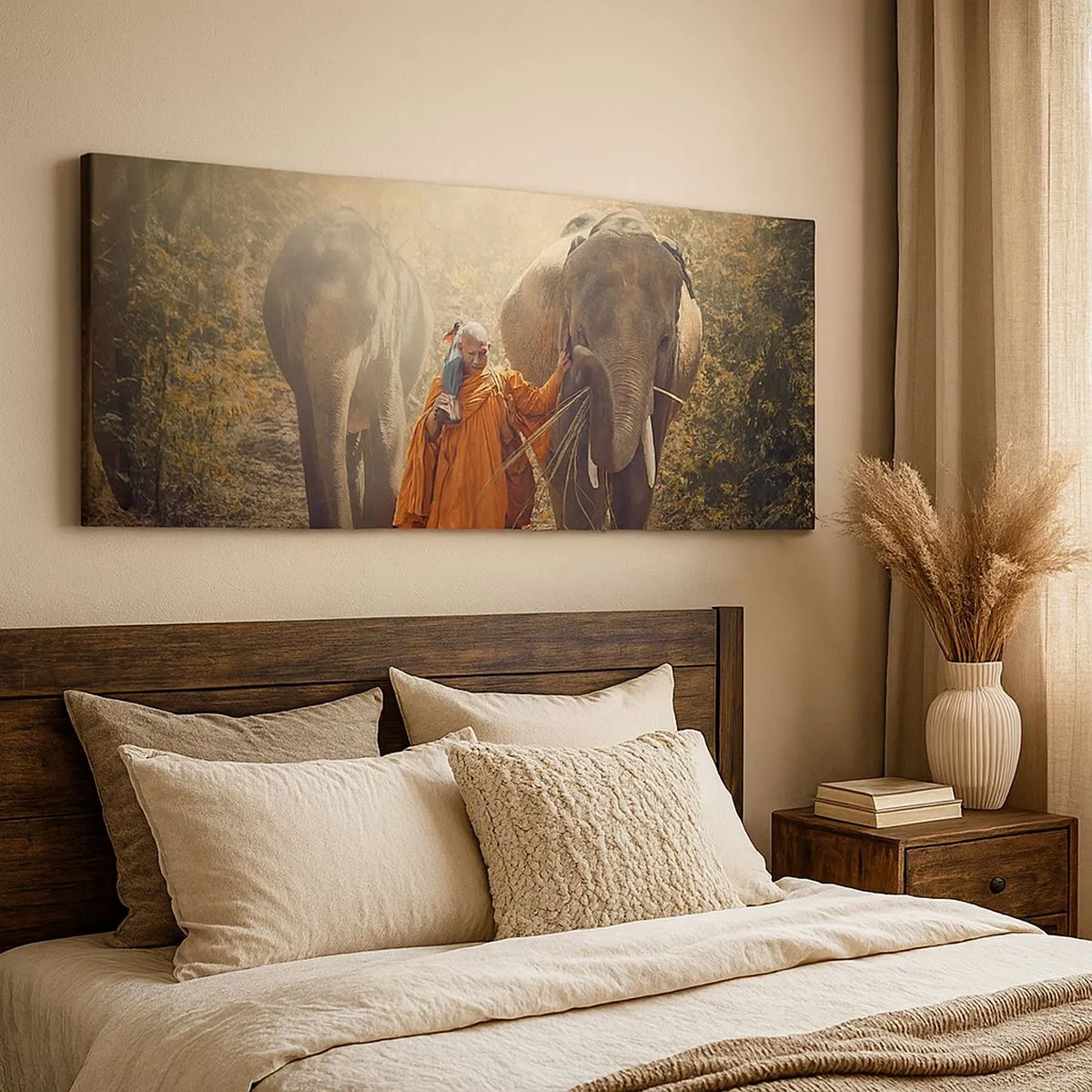 Obraz na plátně - Plné pochopení - 100x40 cm