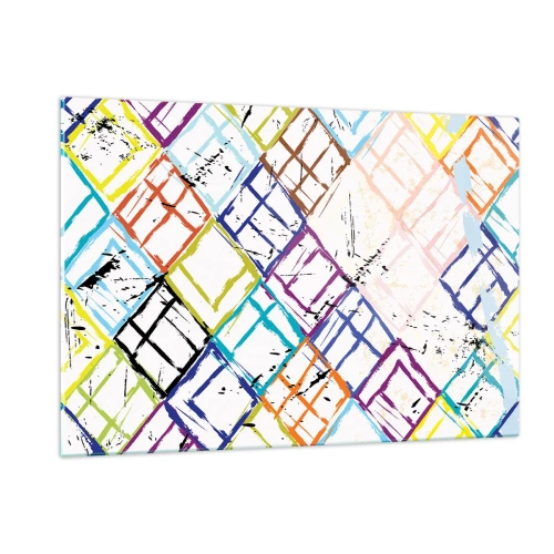 Obraz na skle - Buňky k pronájmu - 120x80 cm