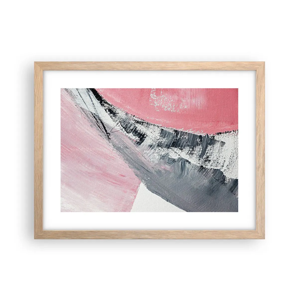 Plakát v rámu světlý dub - Sladěná kompozice - 40x30 cm