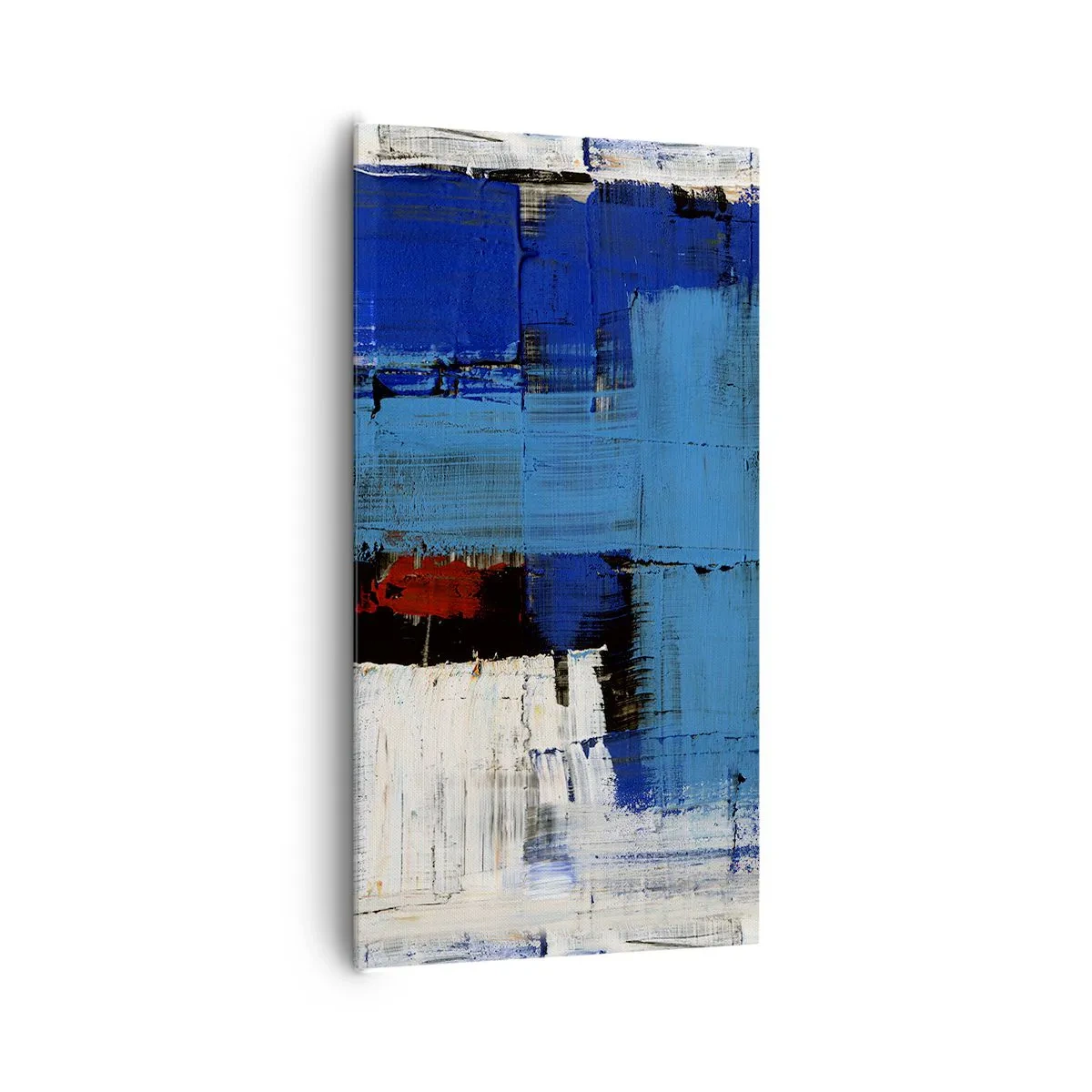 Obraz na plátně - Tajemství modré - 65x120 cm