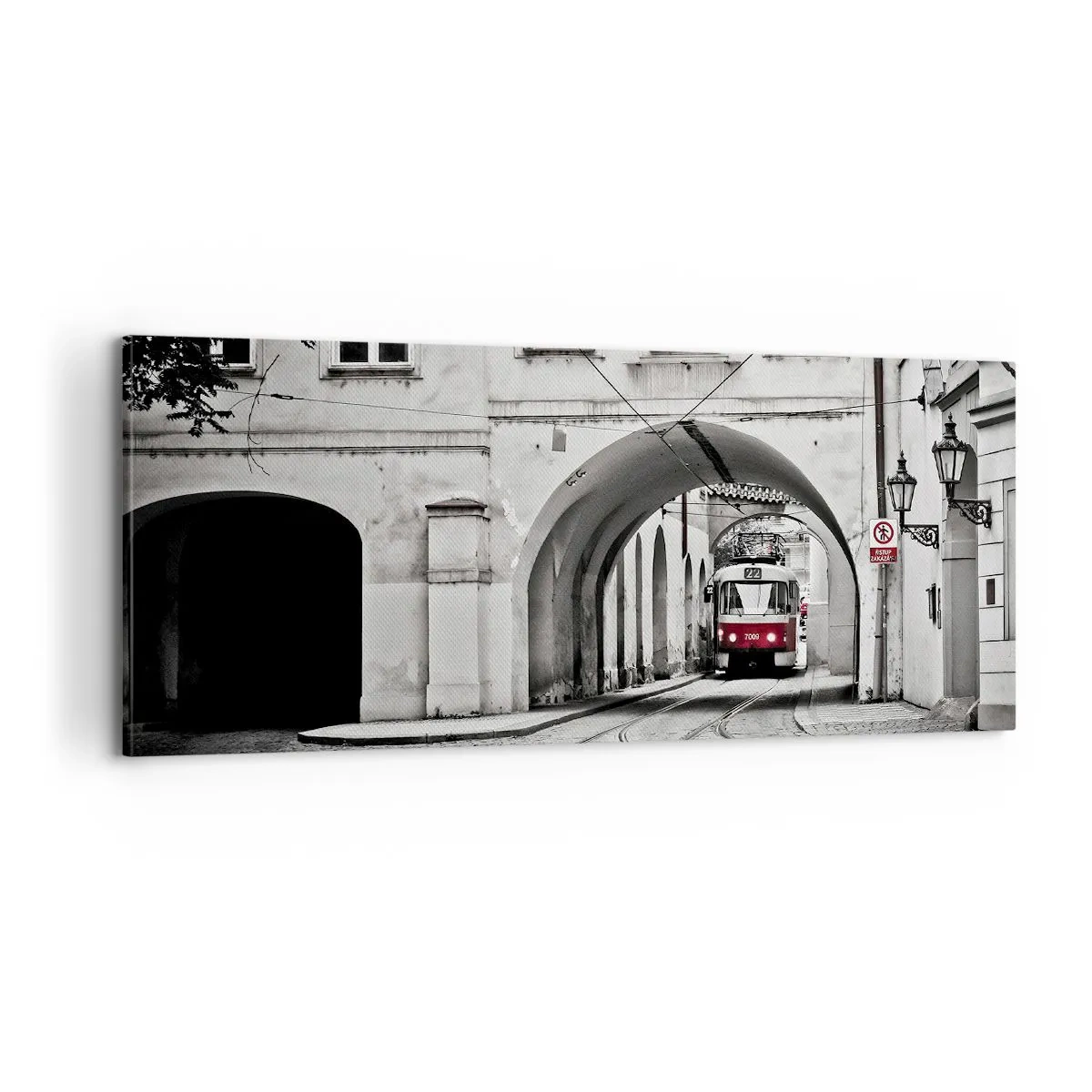 Obraz na plátně - Městským labyrintem - 100x40 cm