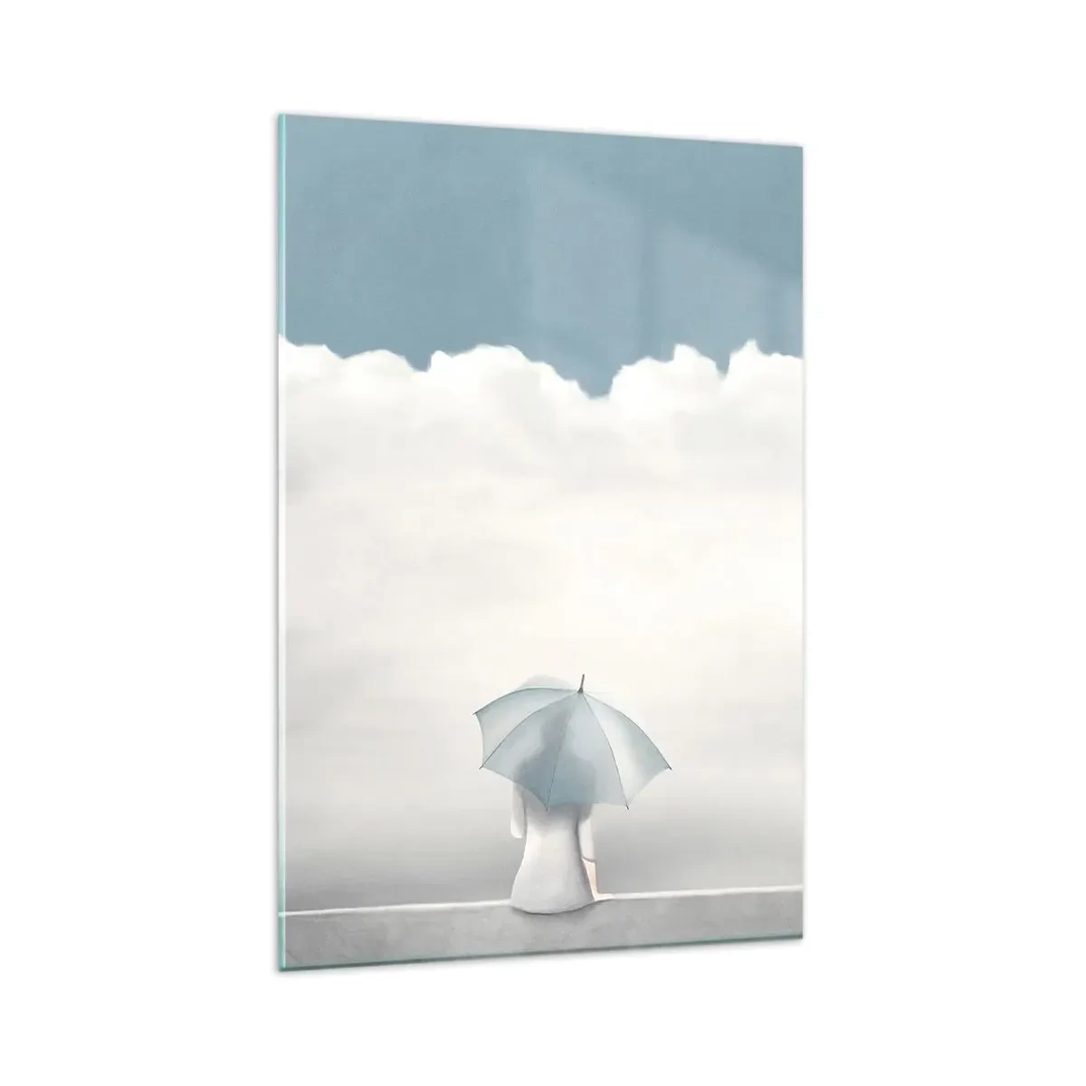 Obraz na skle - Na hraně reality a snů - 80x120 cm