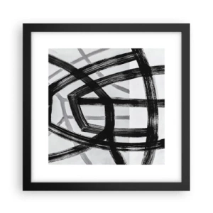 Plakát v černém rámu - Hloubka - 30x30 cm