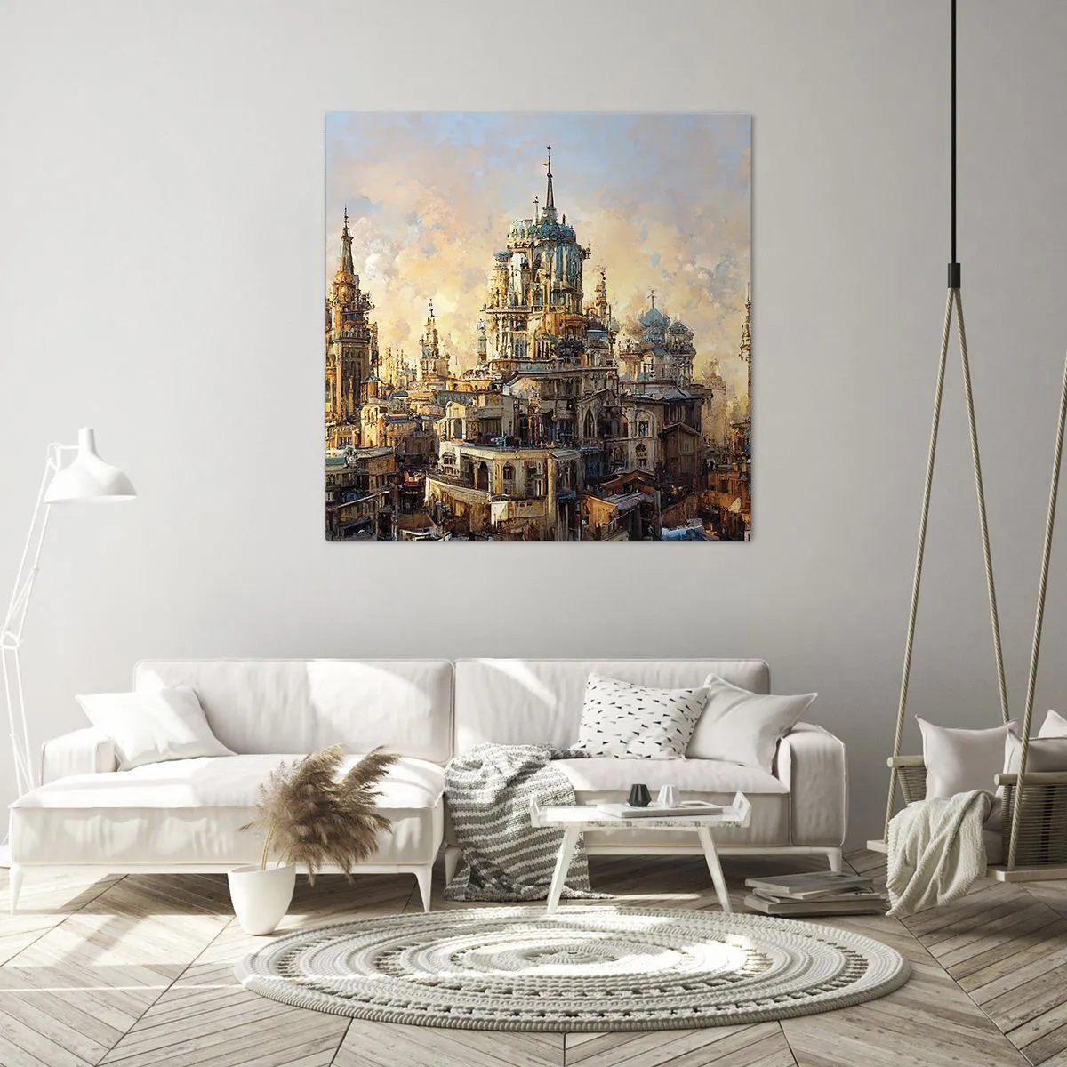 Obraz na plátně - Město měst - 60x60 cm