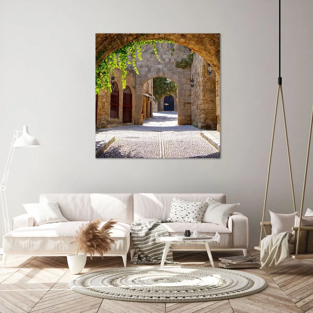 Obraz na plátně - Brzy se objeví družina - 70x70 cm