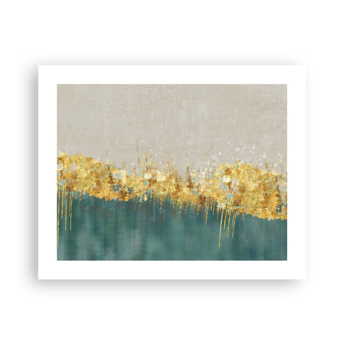 Plakát - Zlatá hranice - 50x40 cm