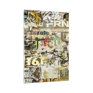 Obraz na skle - Och, děje se to… - 80x120 cm