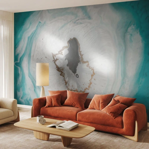 Fototapeta Premium Canvas - Proniknout dovnitř - Abstrakce, Kus, Kámen - 350x256 cm