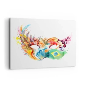 Obraz na plátně - Brazílie vítá sambou - 120x80 cm