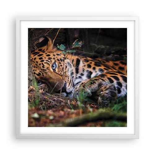 Plakát v bílém rámu - Věř mi - 50x50 cm