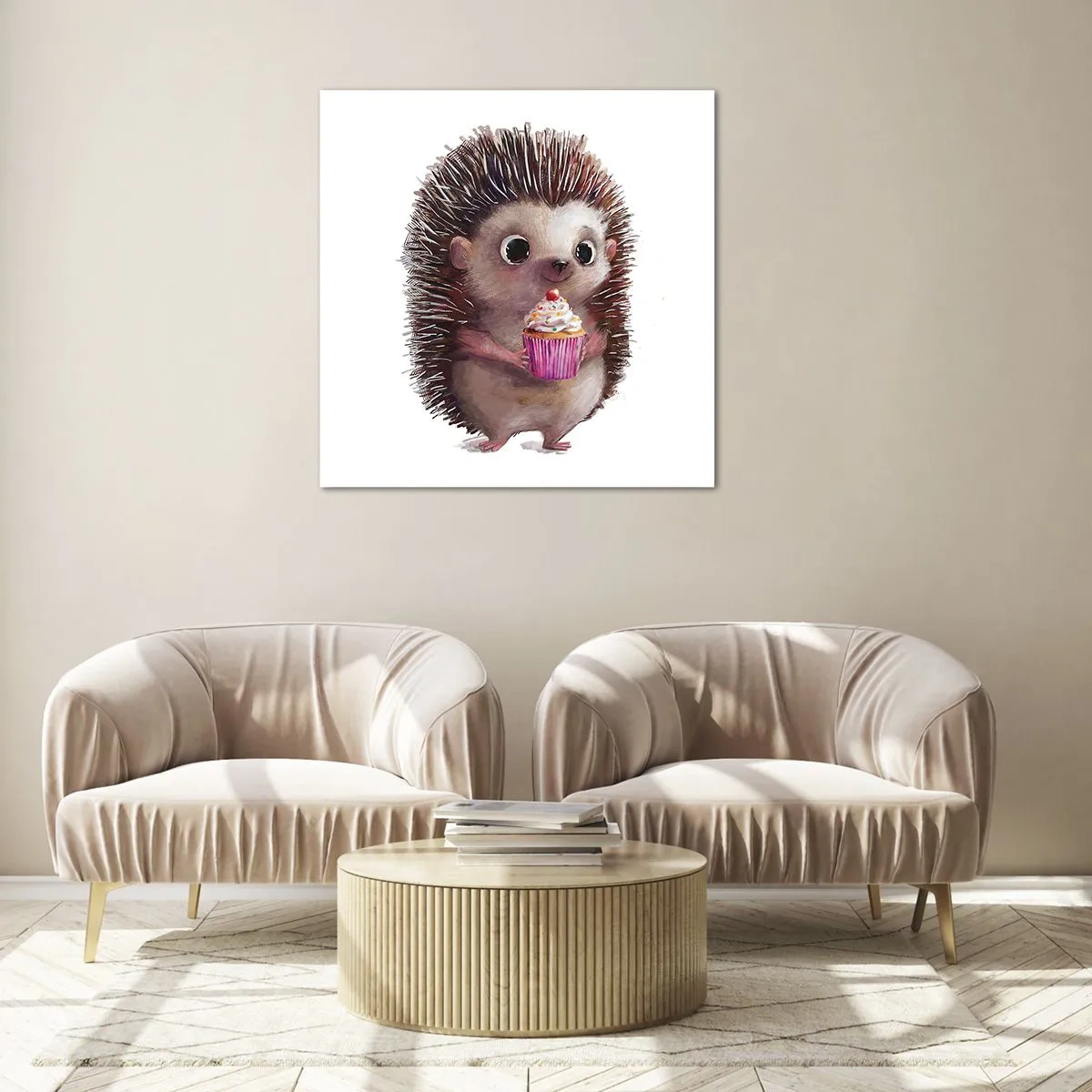 Obraz na skle - Oslava je každý den - 70x70 cm