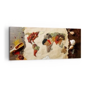 Obraz na plátně - Všechny chutě světa - 100x40 cm