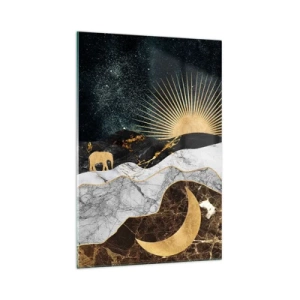 Obraz na skle - Odvěké práva - 70x100 cm