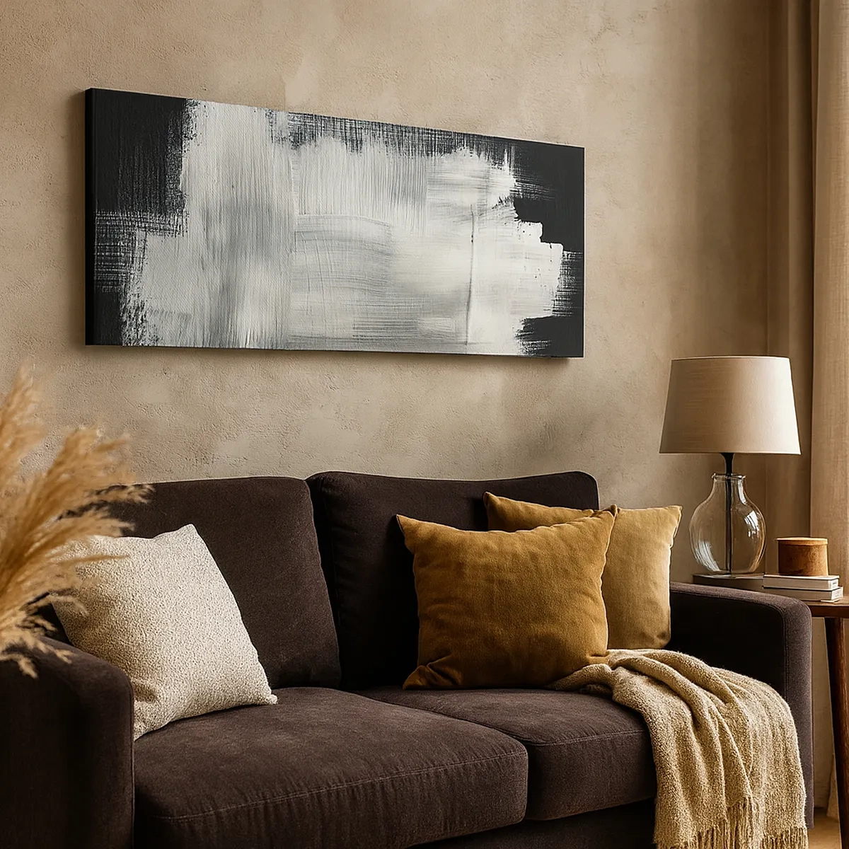 Obraz na plátně - Utkané svisle a vodorovně - 30x30 cm