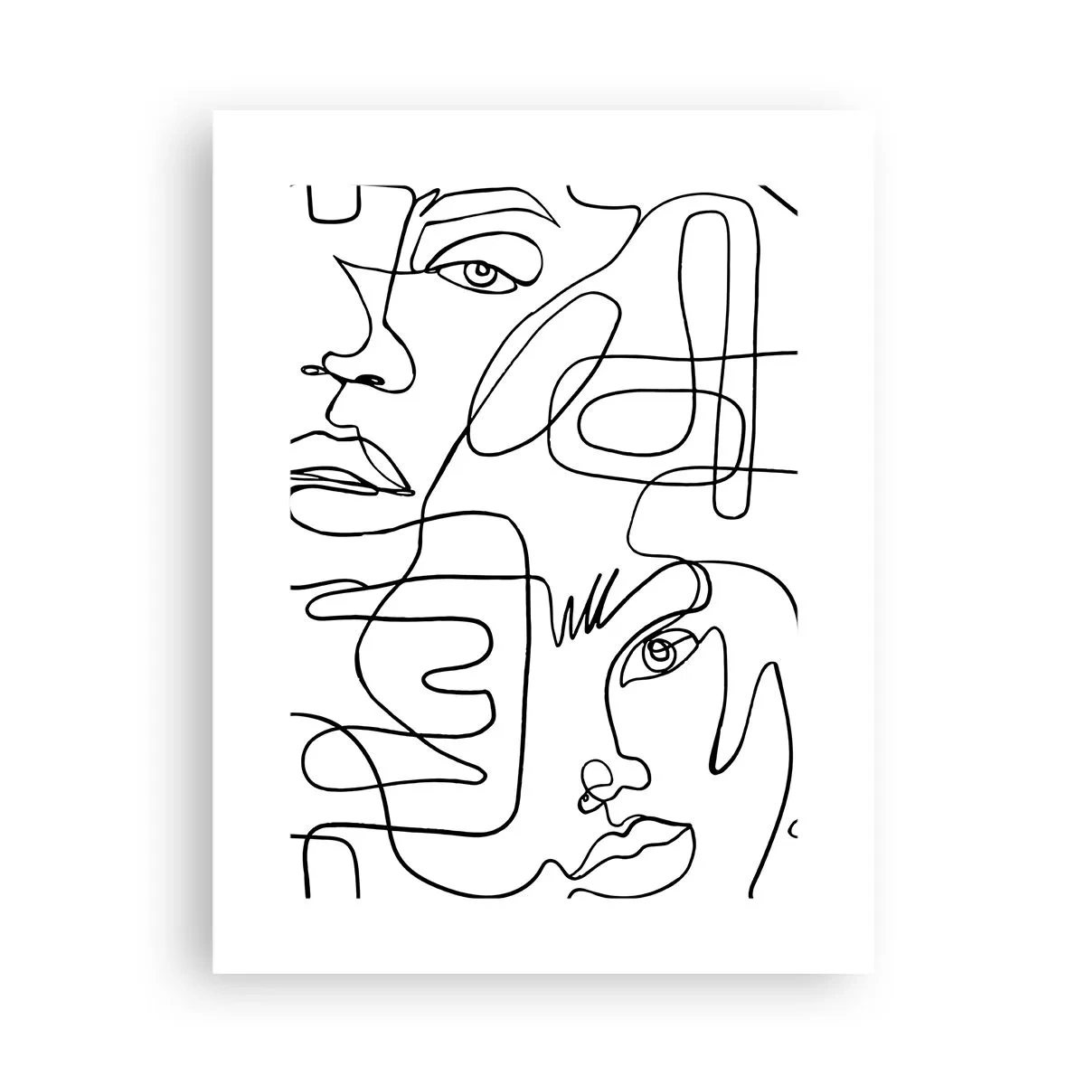 Plakát - Ve spletených emocích - 30x40 cm