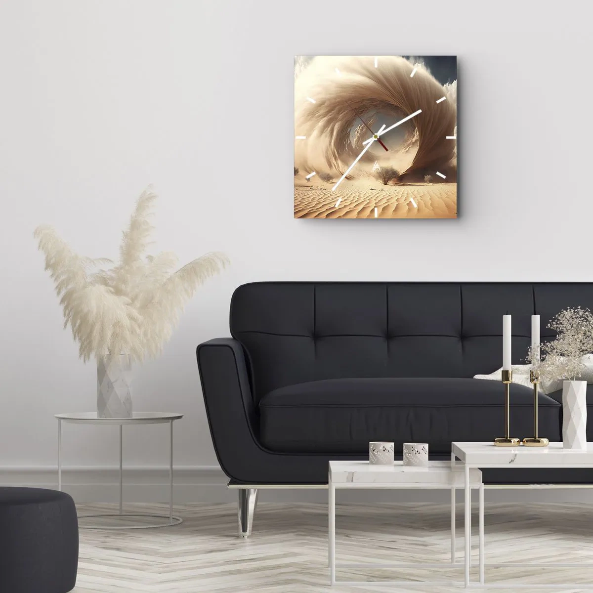 Nástěnné hodiny - Otevřený portál - 30x30 cm