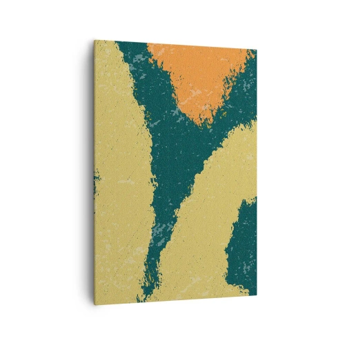 Obraz na plátně - Abstrakce – zpomalený pohyb - 70x100 cm