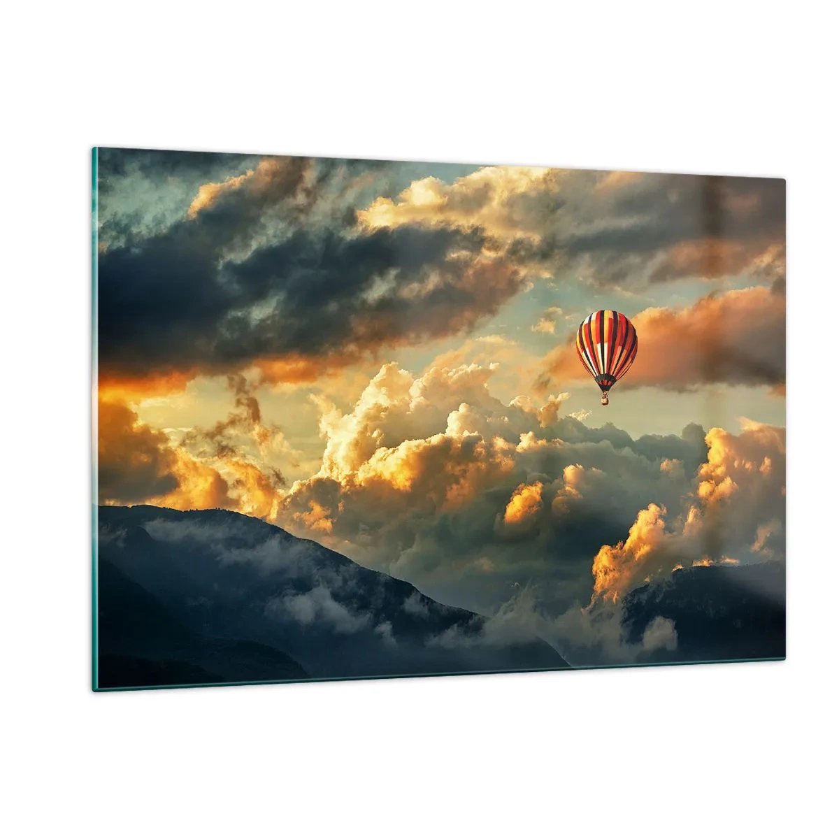 Obraz na skle - Letím, protože chci - 120x80 cm