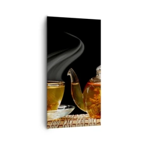 Obraz na plátně - Magie a umění vaření čaje - 65x120 cm