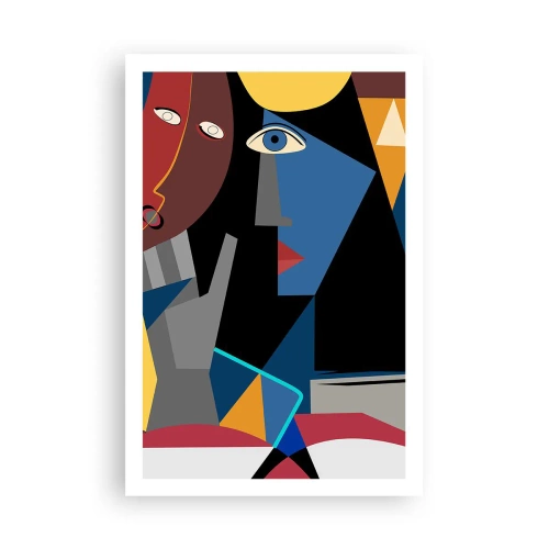 Plakát - Konverzace kubistů - 61x91 cm