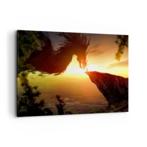 Obraz na plátně - Přemožitel draka - 100x70 cm