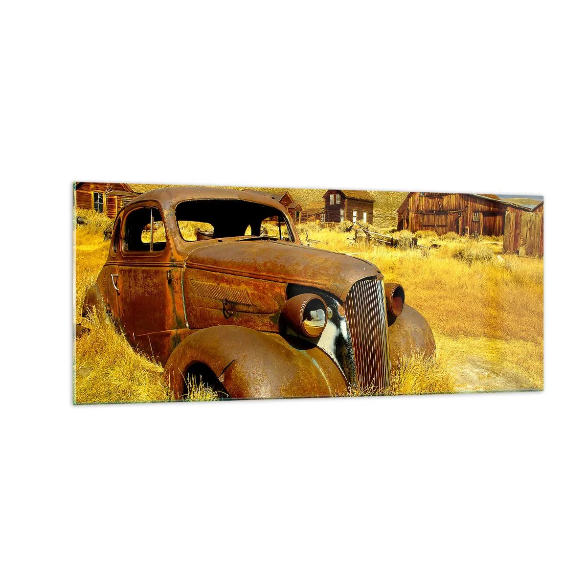 Obraz na skle - Zasloužený odpočinek - 100x40 cm