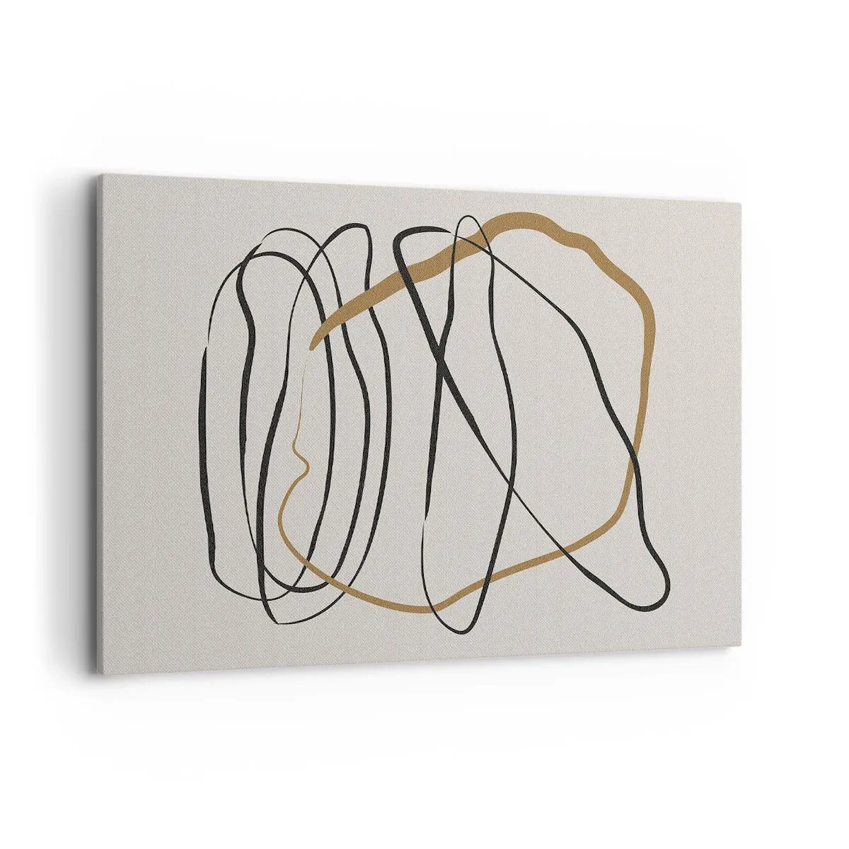 Obraz na plátně - Kompozice – tanec ve smyčce - 120x80 cm