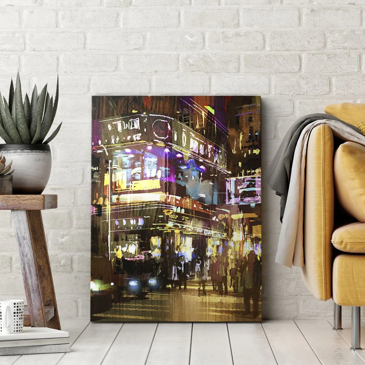 Obraz na plátně - V moři světla - 70x100 cm