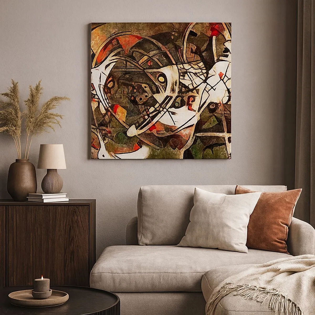 Obraz na plátně - Slyšíš pohyb? - 30x30 cm