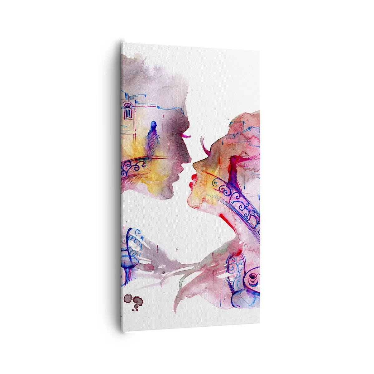 Obraz na plátně - Tajemný most vzdychání - 65x120 cm