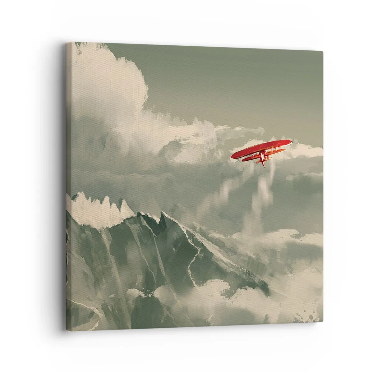 Obraz na plátně - Nebojácný průkopník - 30x30 cm