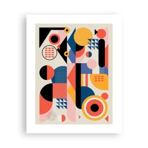 Plakát - Kompozice: pojďme si hrát - 40x50 cm