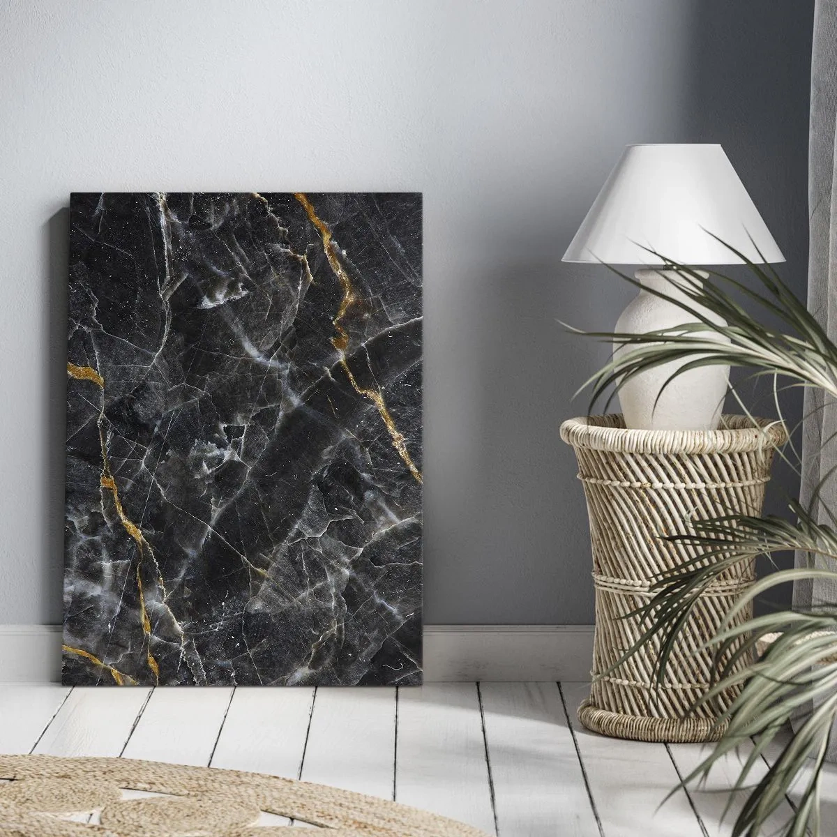 Obraz na plátně - Vnitřní život kamene - 55x100 cm