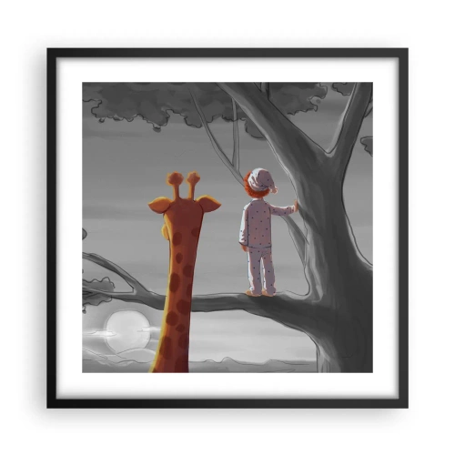 Plakát v černém rámu - Fakt se to děje - 50x50 cm