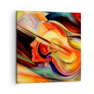 Obraz na plátně - Všechno je v pořádku - 60x60 cm