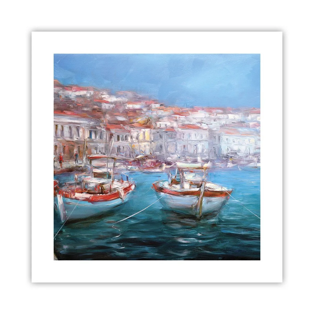 Plakát - Italský záliv - 40x40 cm