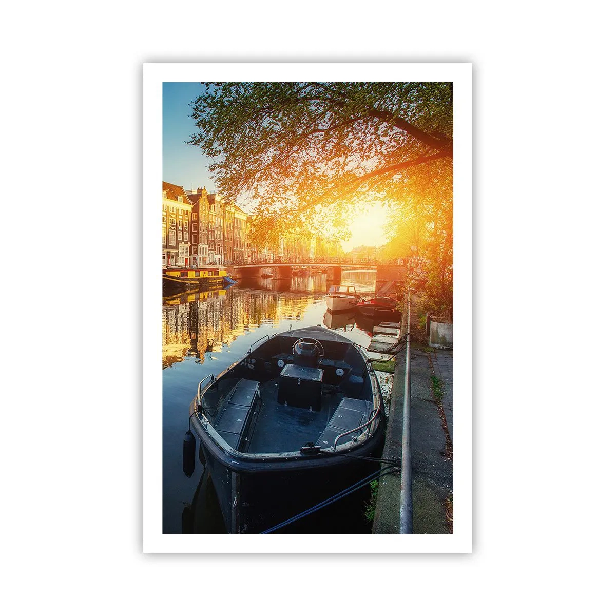 Plakát - Ráno v Amsterdamu - 61x91 cm