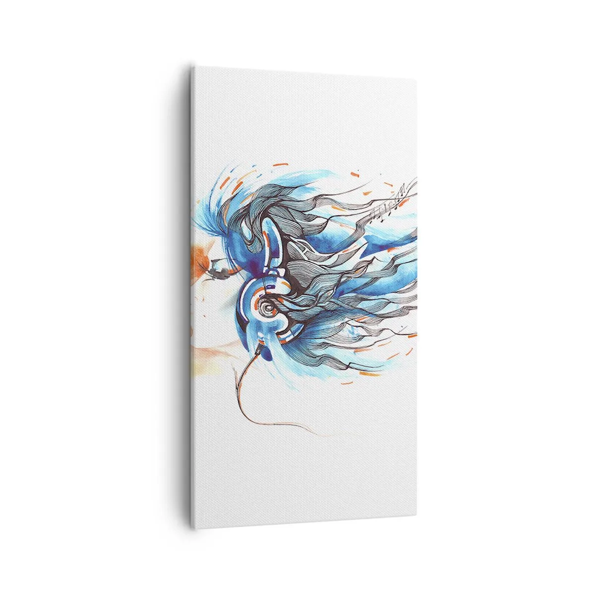 Obraz na plátně - Ať hraje hudba - 55x100 cm